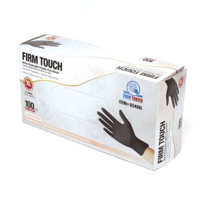 4 Mil Black Nitrile Gloves