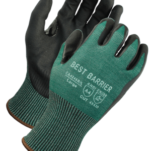CA4246R ANSI Level 4 Green Micro-Foam Nitrile Cut Resistant Glove