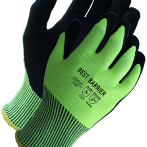 CA5231 Level 5 Hi-Vis Nitrile Coated Cut Resistant Glove