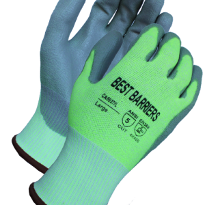 CA5937 ANSI Level 5 Hi-Vis PU Cut Resistant Glove