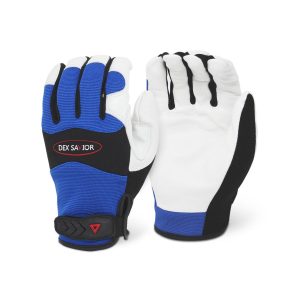 Dex Savior Goatskin Leather Mechanic Work Gloves