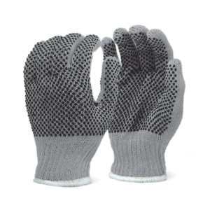 Heavy Weight 2-Sided PVC Dots String Knit Glove