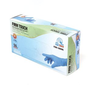8 Mil Blue Nitrile Disposable Gloves (50 pcs)