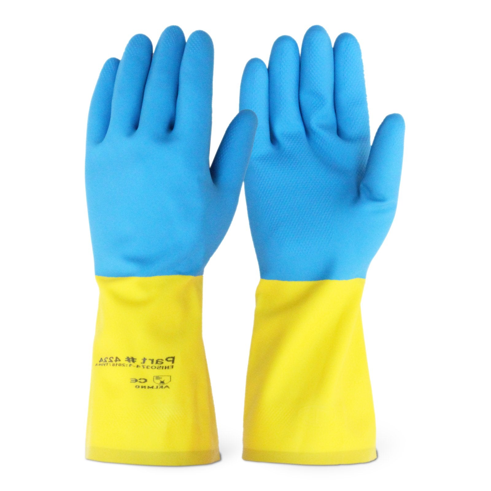 Neoprene Coated Latex Gloves - Image 2